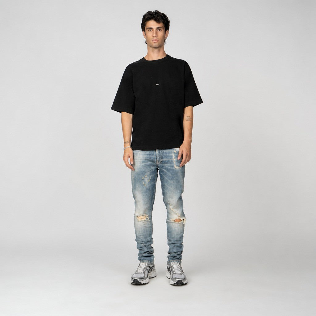 Distressed Denim model 8210