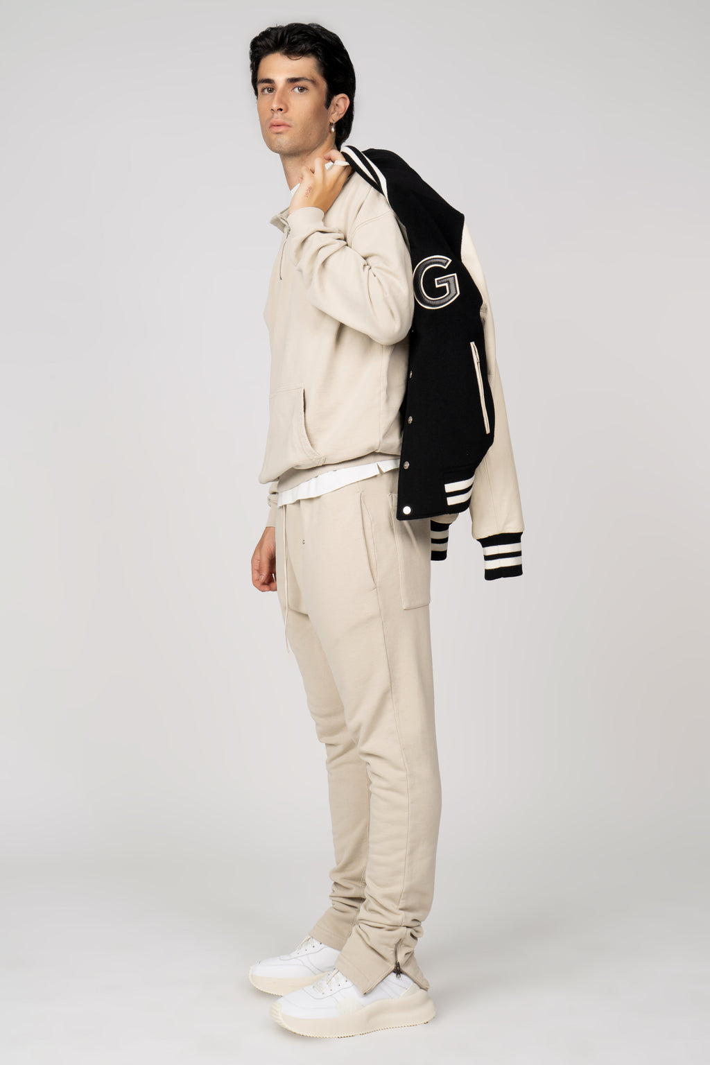 Track Pant  - Panna