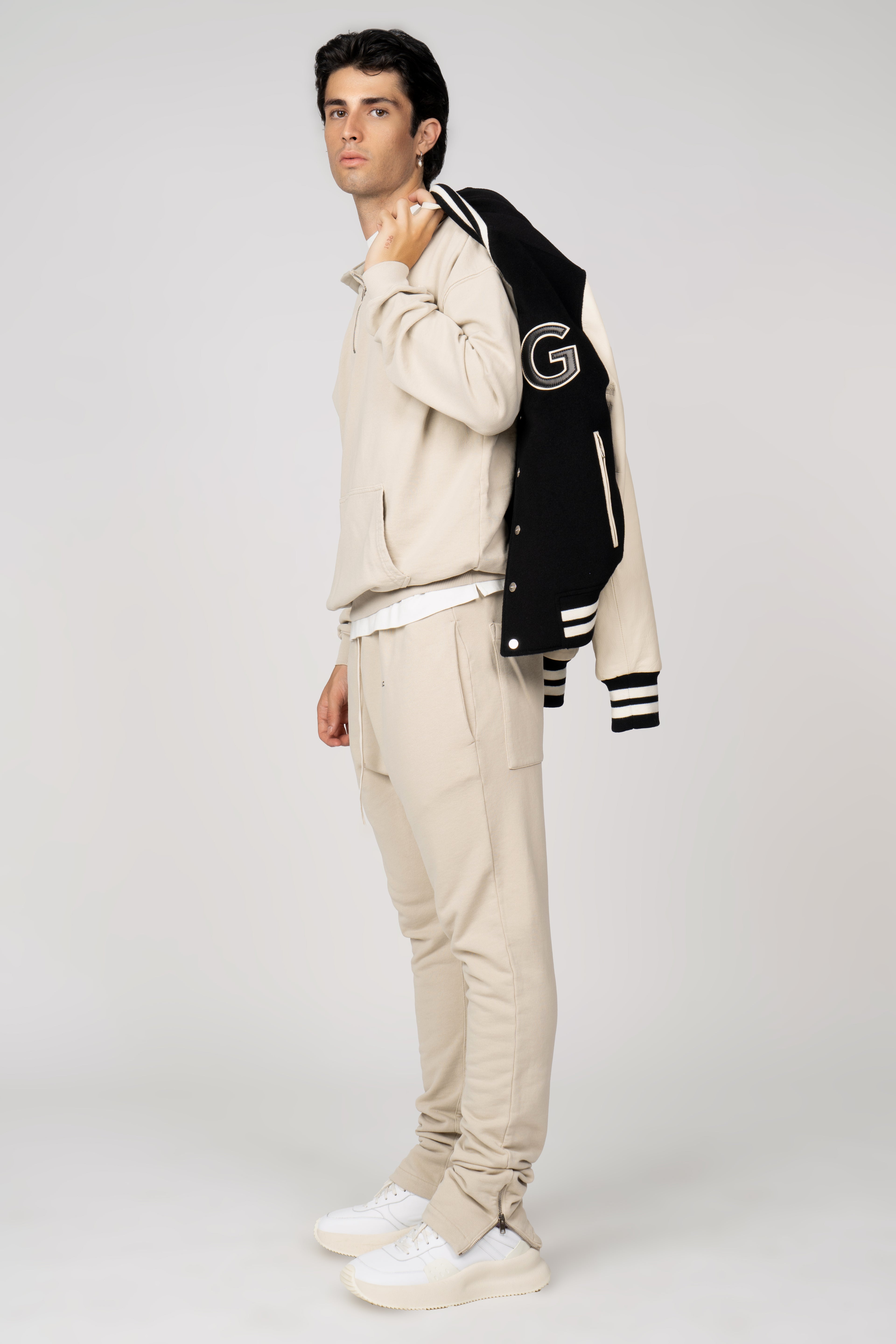Track Pant  - Panna