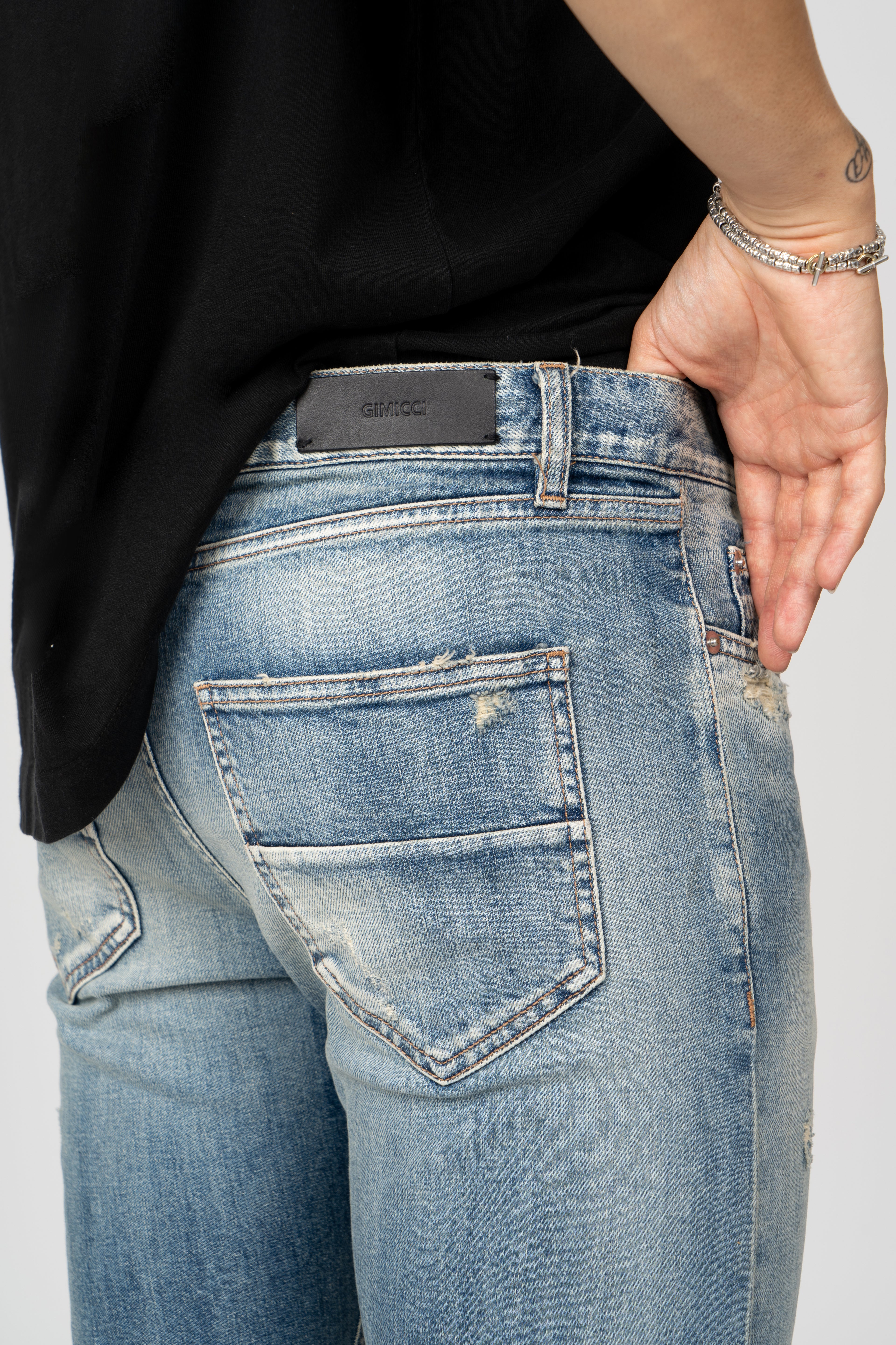 Distressed Denim model 8210