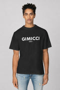 Regular Fit, Large Print Logo T Shirt, Nero